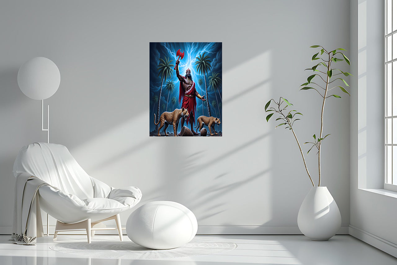 Cuadro Inspirado en Shango
