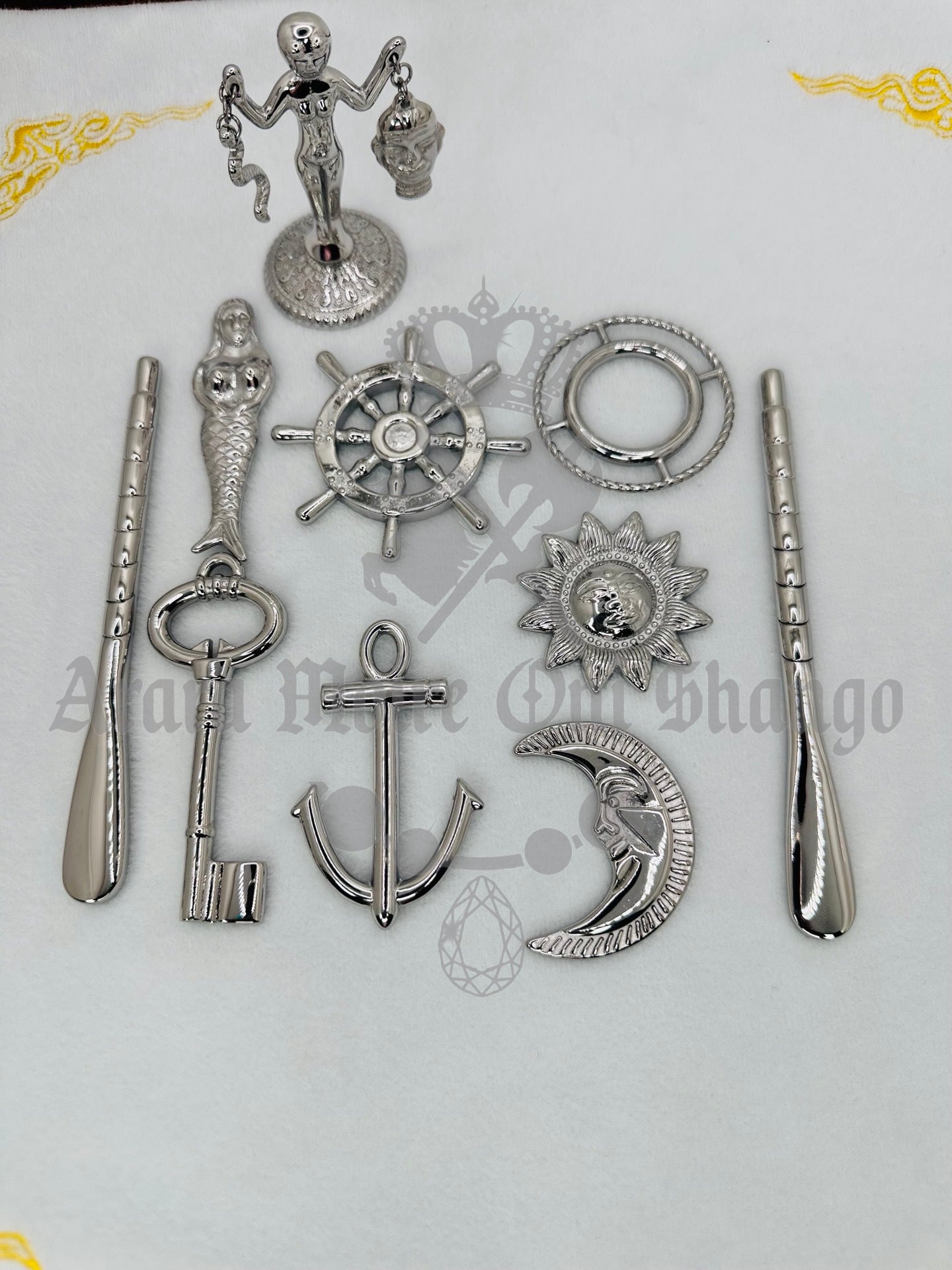 Strumenti di Olokun (acciaio inossidabile)