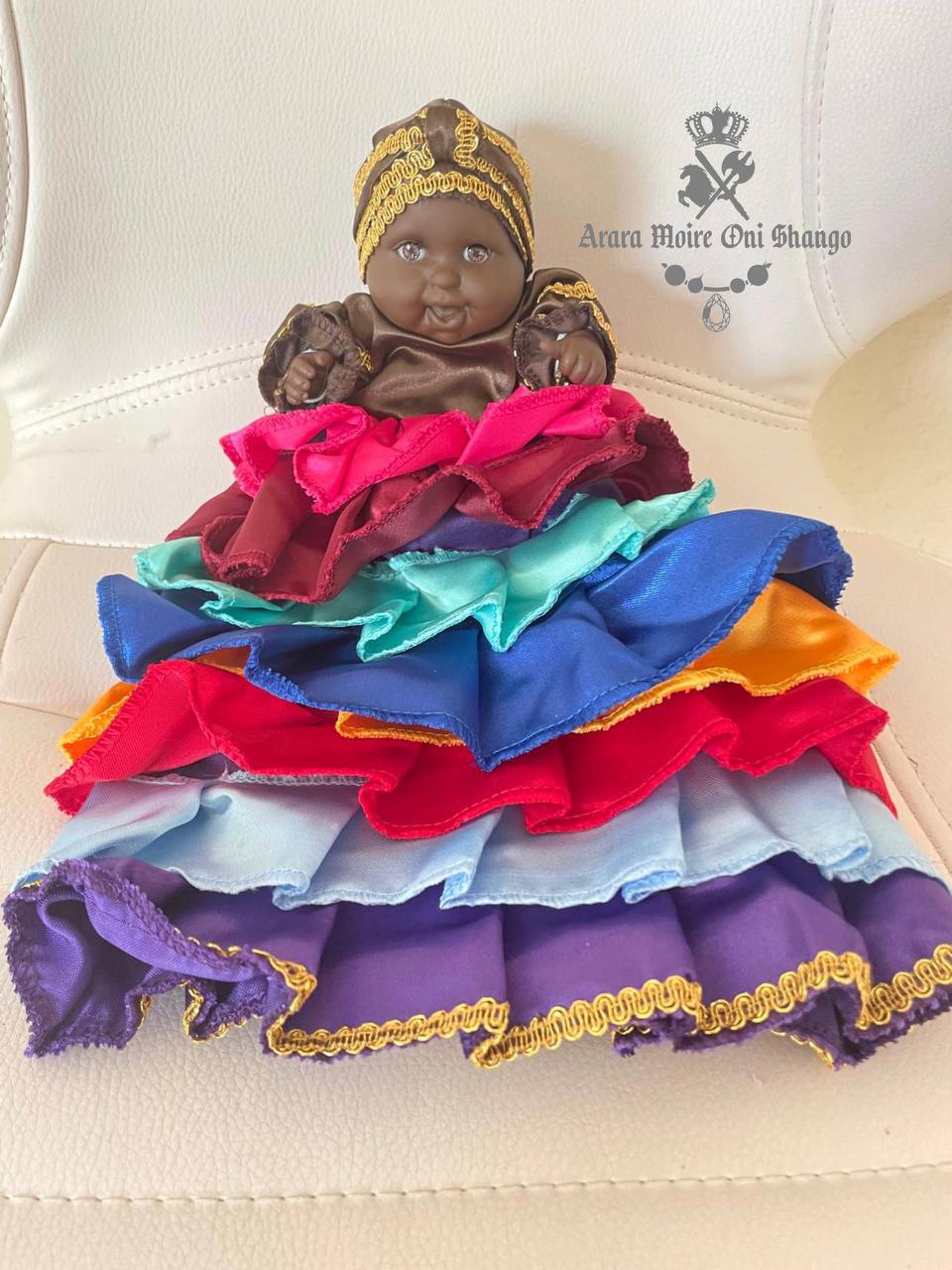 Muñeca espiritual de goma 7 pulgadas