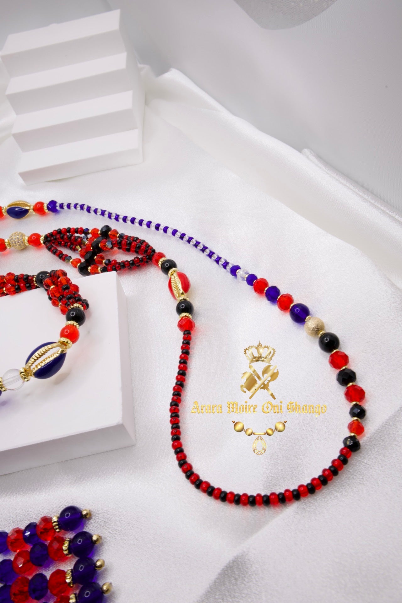 Juego de Gala de Yemaya Okute con Eleggua