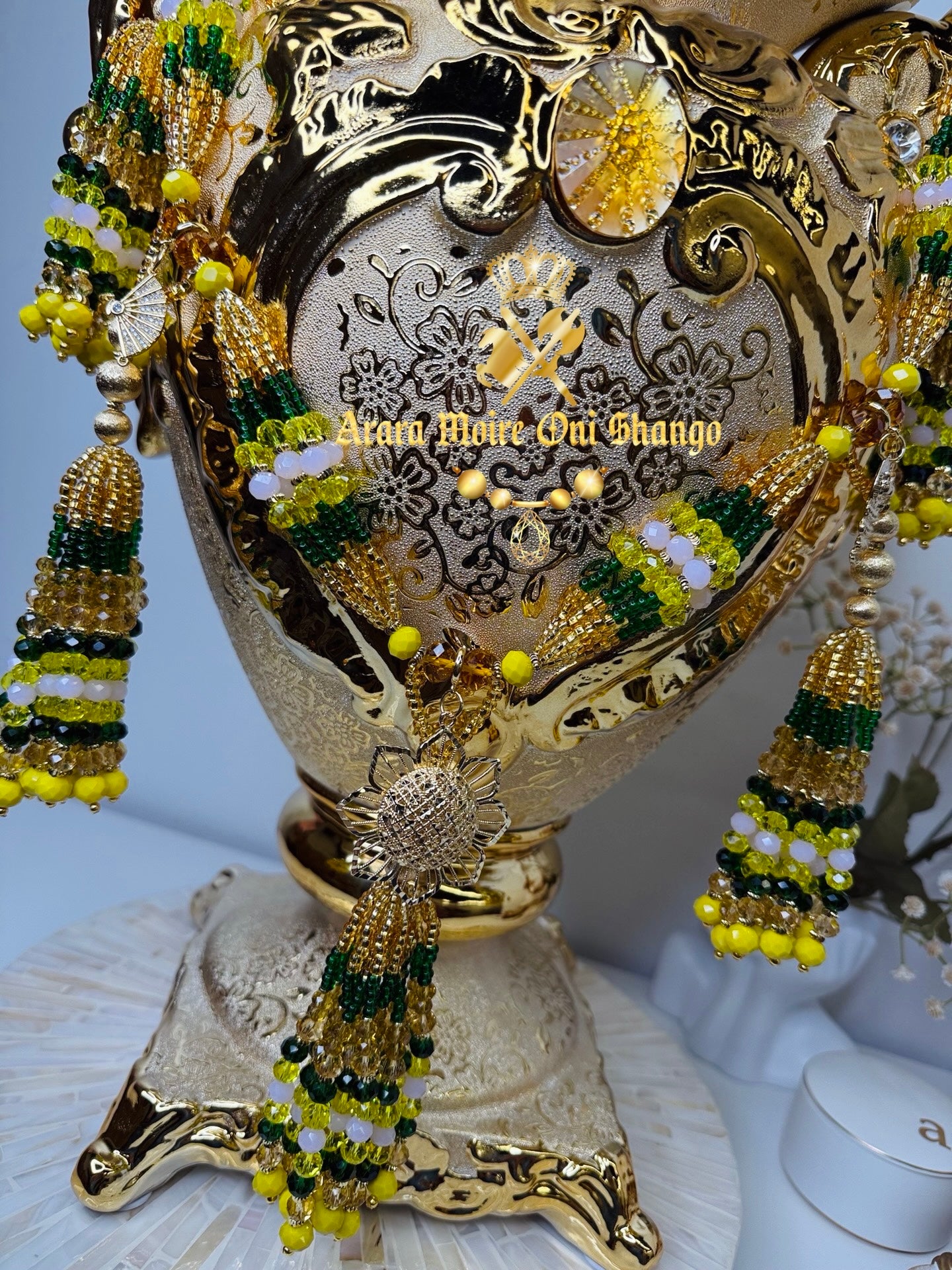 Collar de Mazo de Oshun Ololoddi