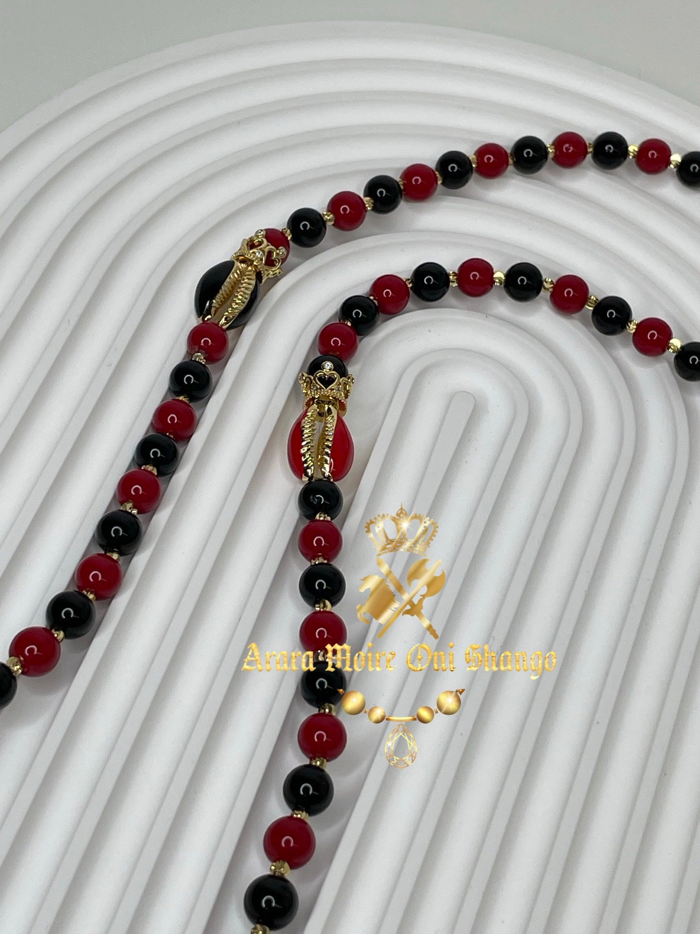 Collar de Eleggua (Onix Negro)
