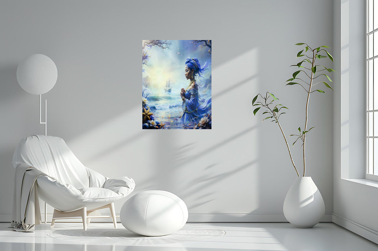 Cuadro Inspirado en Yemaya