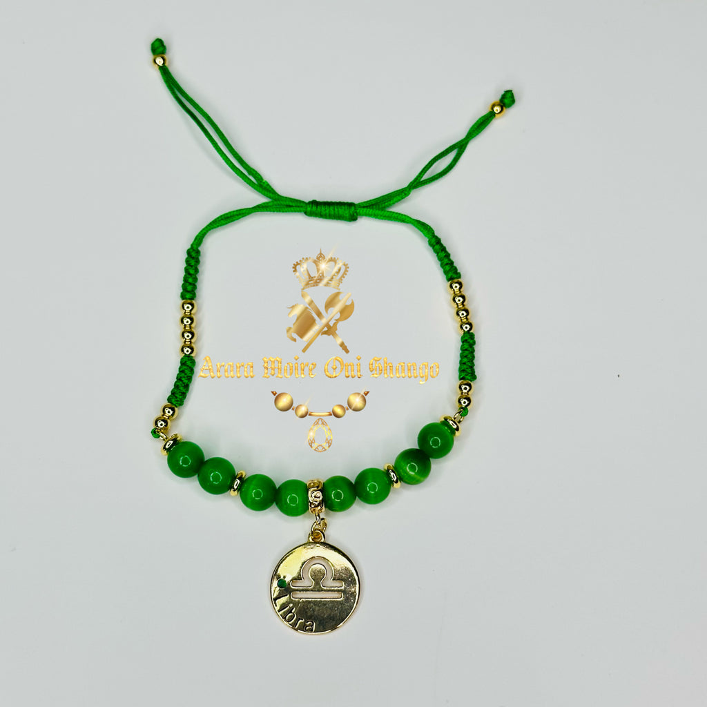 Pulsera Ajustable de Signo Zodiacal