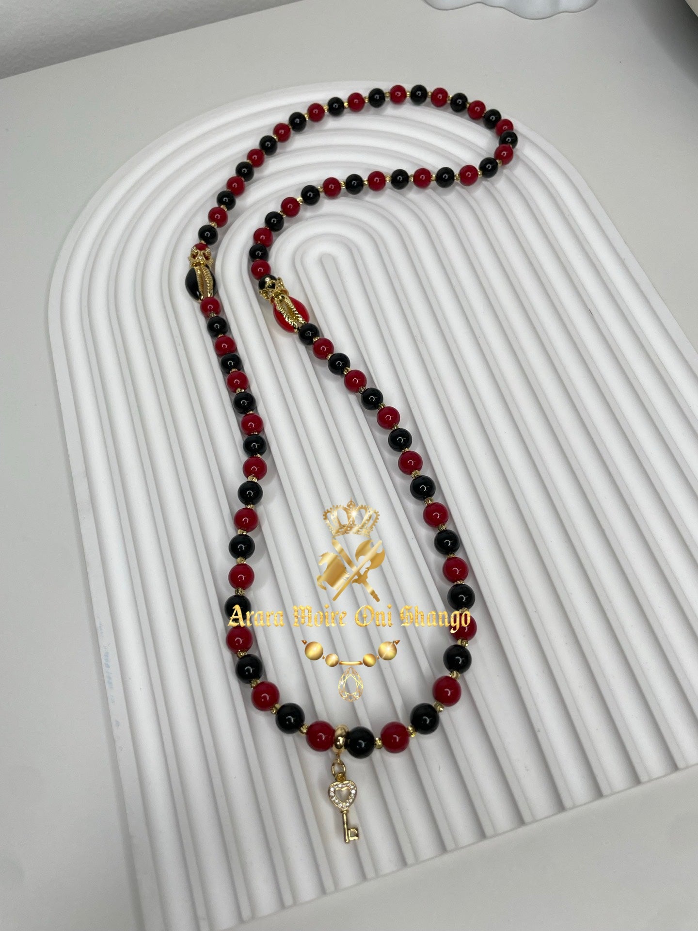 Collar de Eleggua (Onix Negro)
