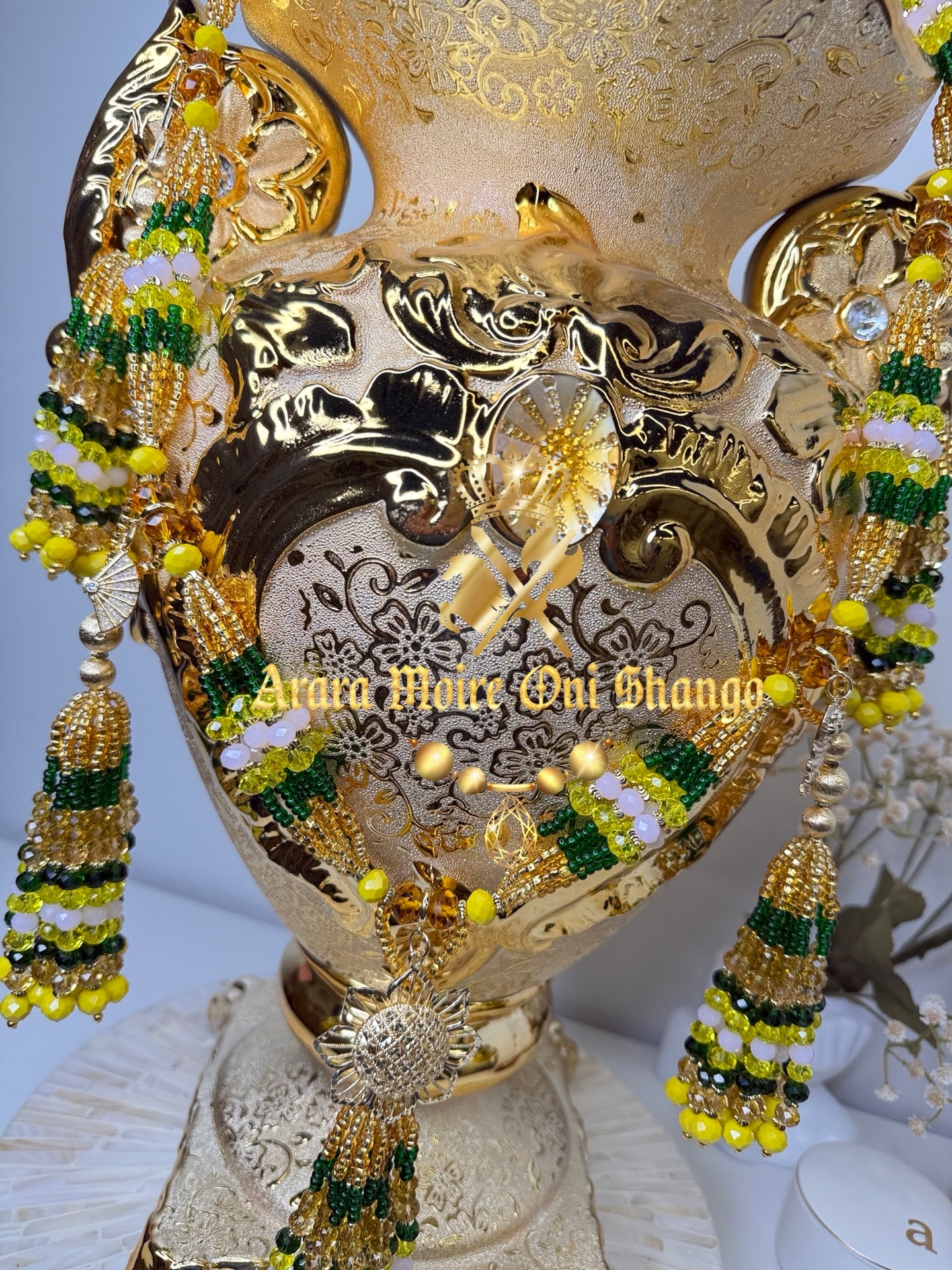 Collar de Mazo de Oshun Ololoddi