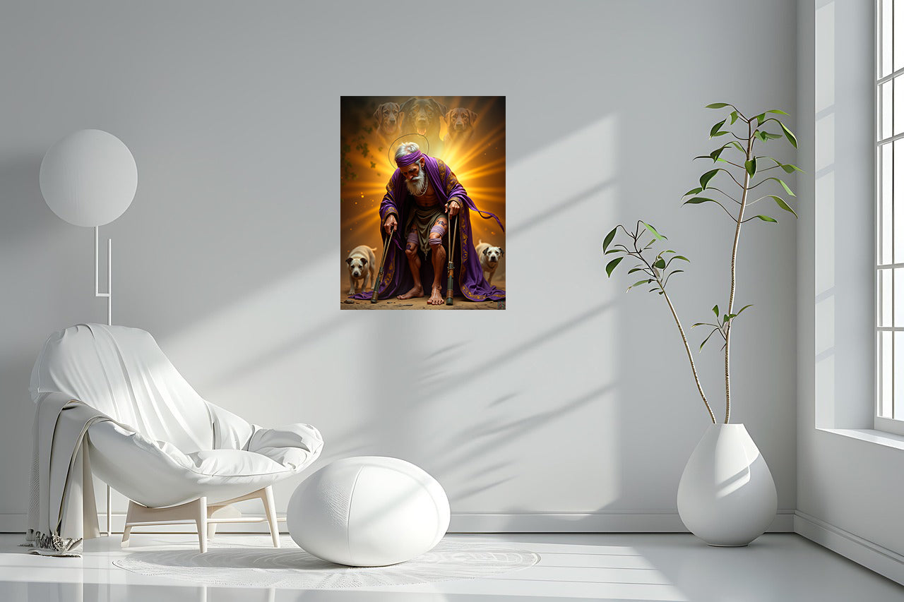 Cuadro Inspirado en San Lazaro
