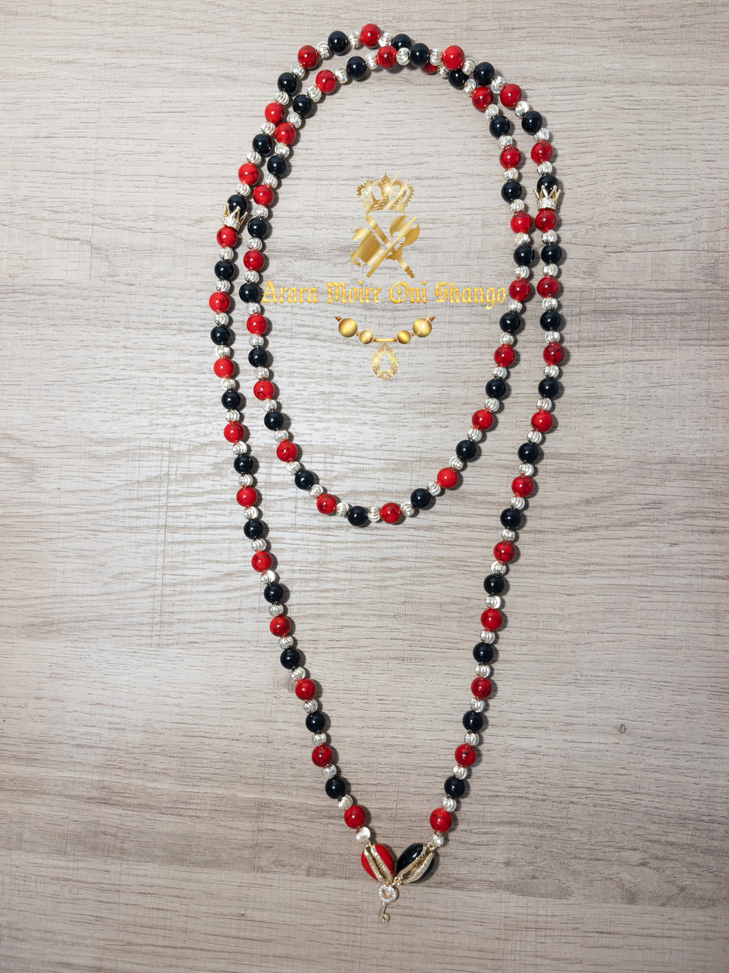 Collar de Elegguá (Onix Negro)