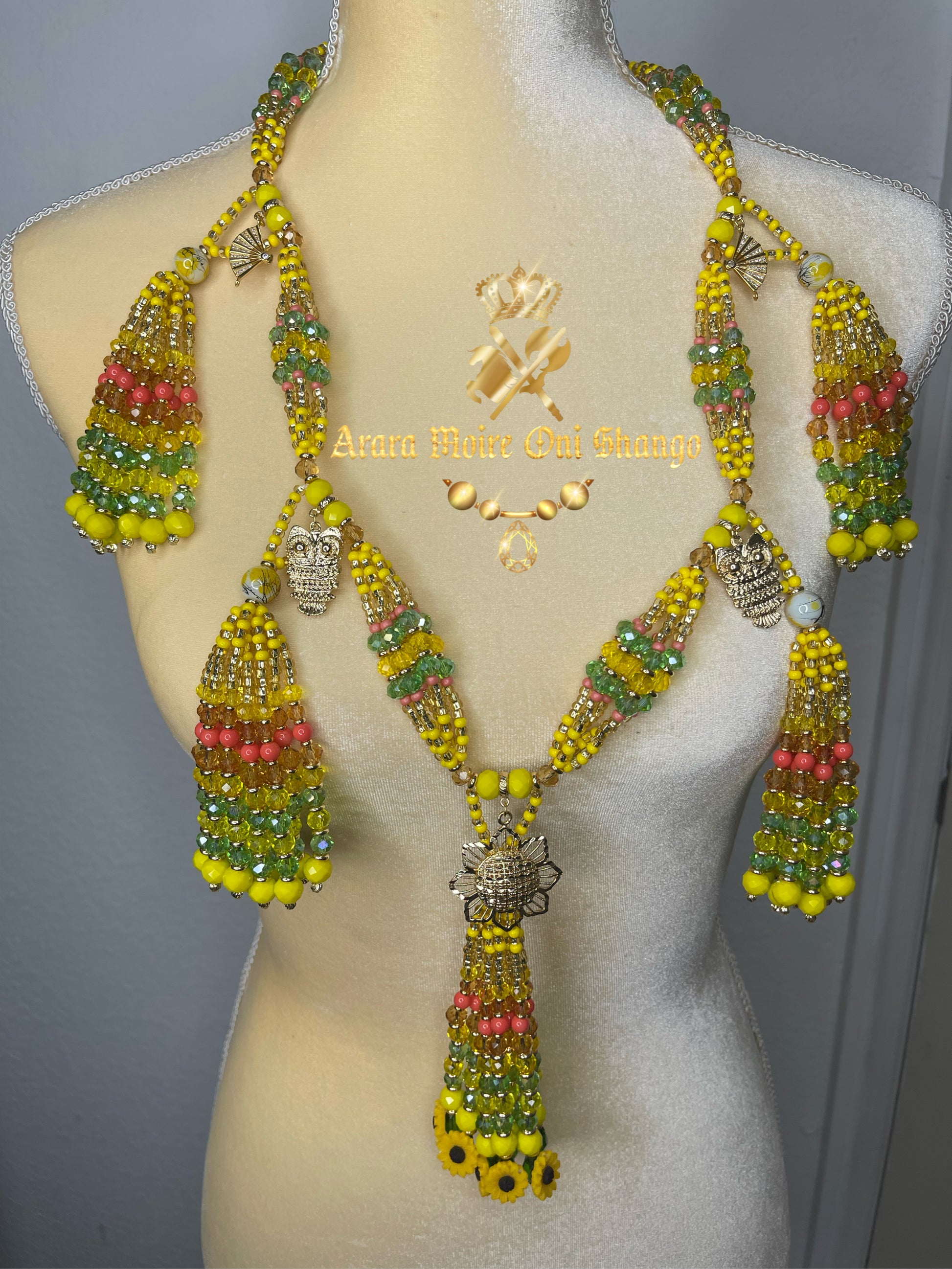 Collar de Mazo de Oshún Ololoddi