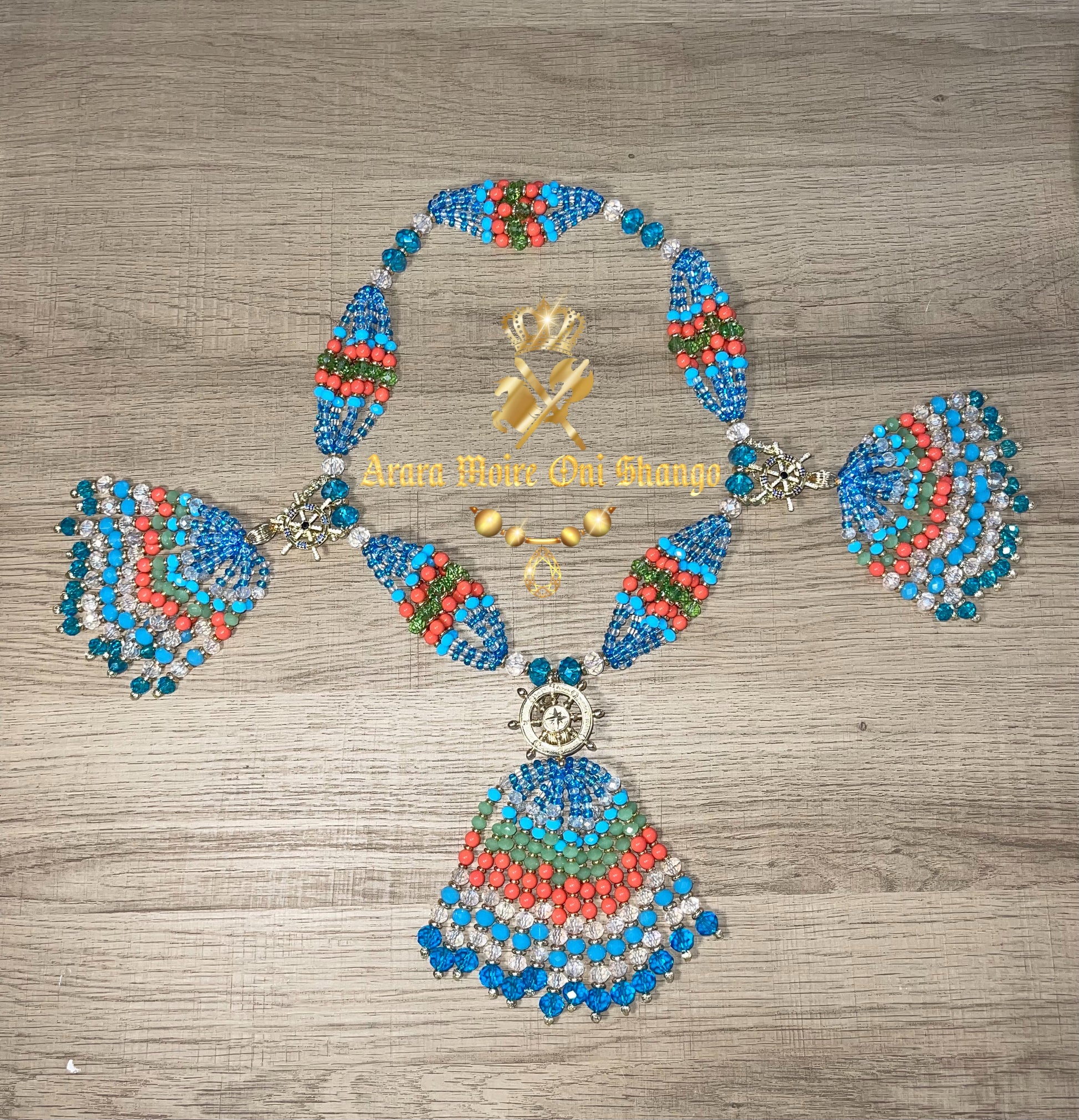 Collar de Mazo de Yemayá Asesu