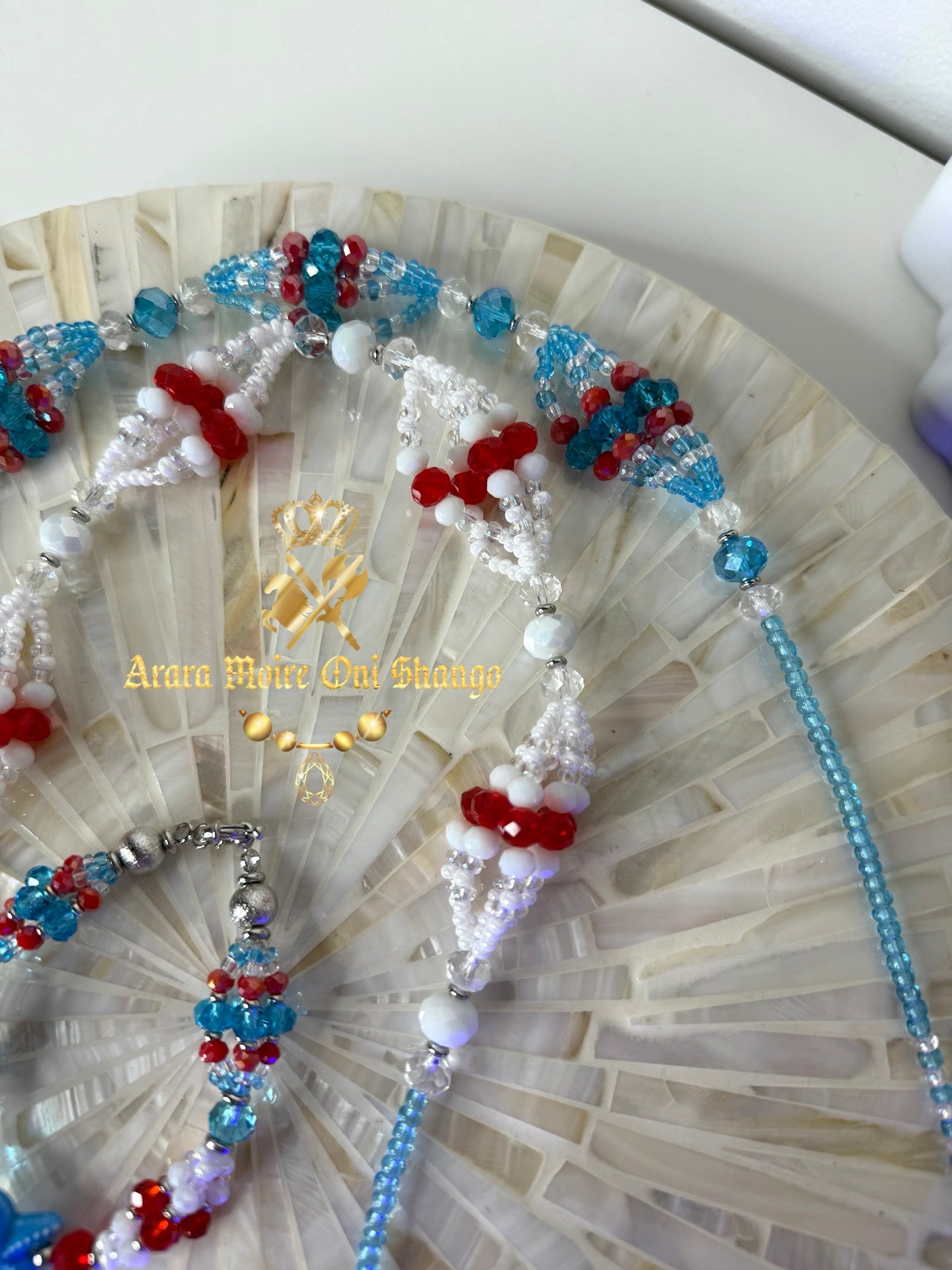 Juego de Gala de Yemaya Asesu y Obatala Ayaguna