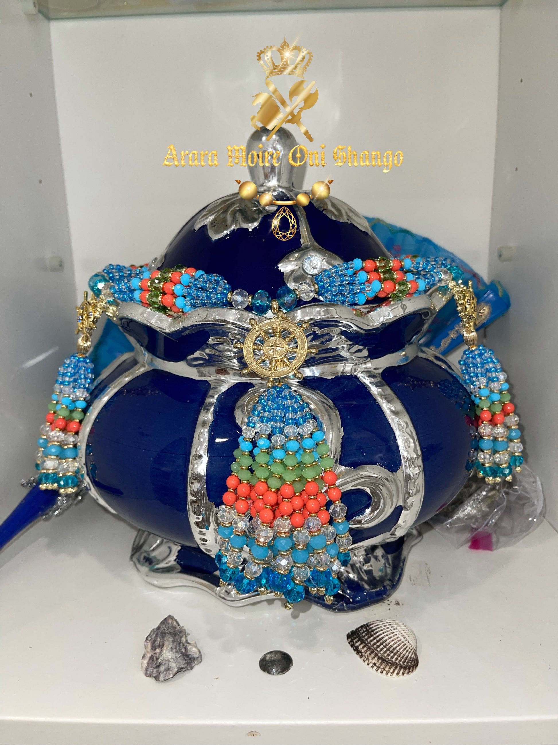 Collar de Mazo de Yemayá Asesu