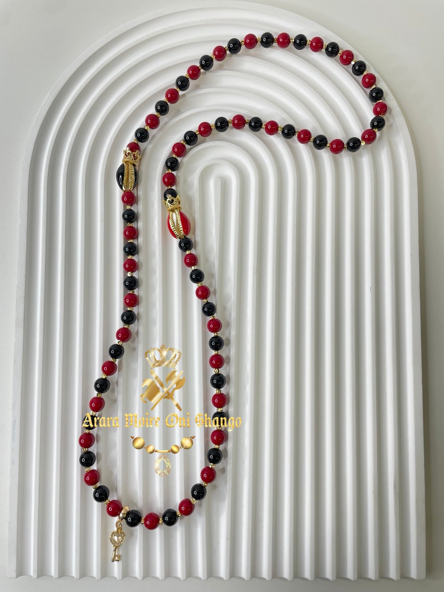 Collar de Eleggua (Onix Negro)