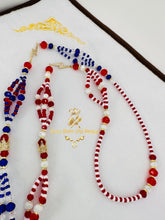 Load image into Gallery viewer, Juego de Gala de Shango con Yemaya Okute
