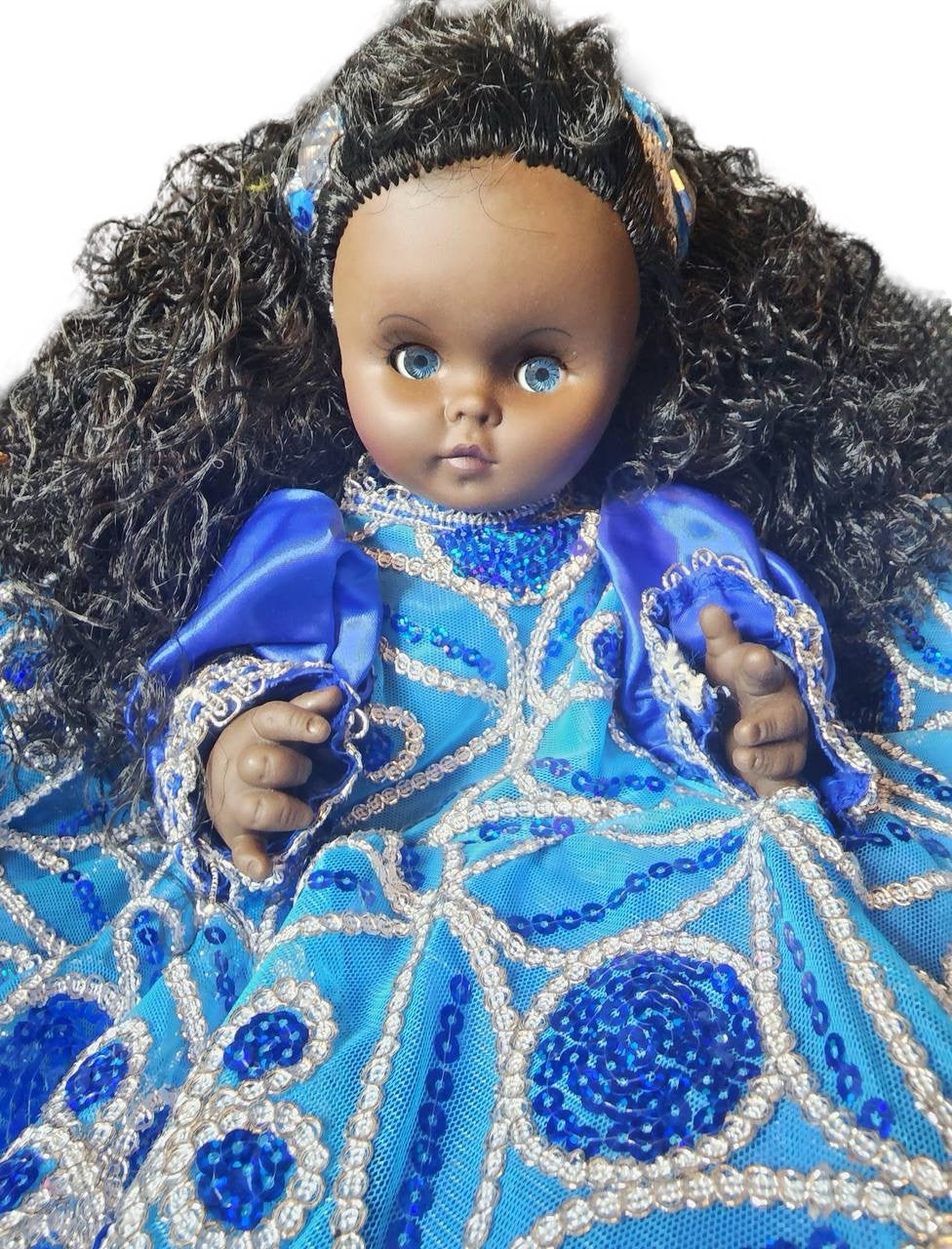 Muñeca inspirada en Yemaya 15” pulgadas