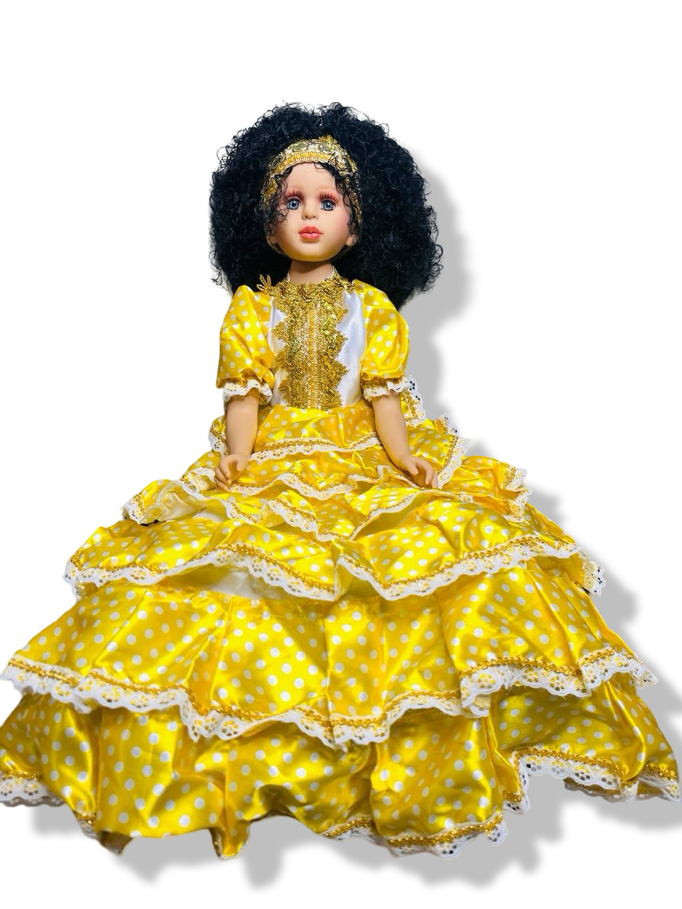 Muñeca Espiritual de Goma 24 pulgadas (Gitana)