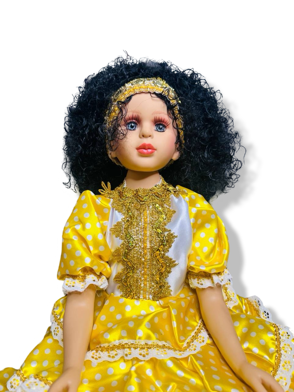 Muñeca Espiritual de Goma 24 pulgadas (Gitana)
