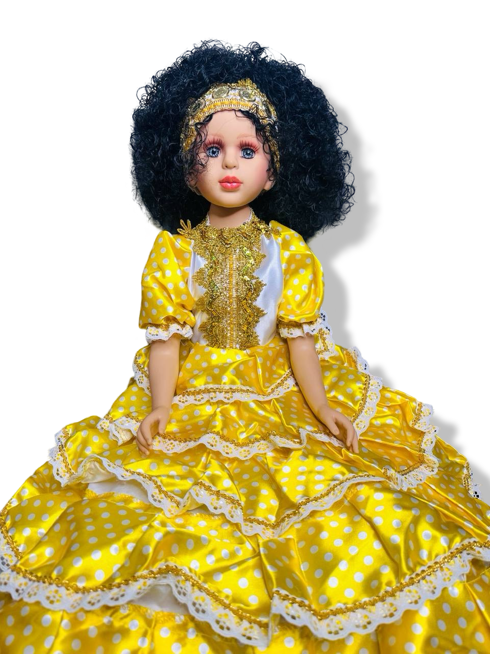 Muñeca Espiritual de Goma 24 pulgadas (Gitana)