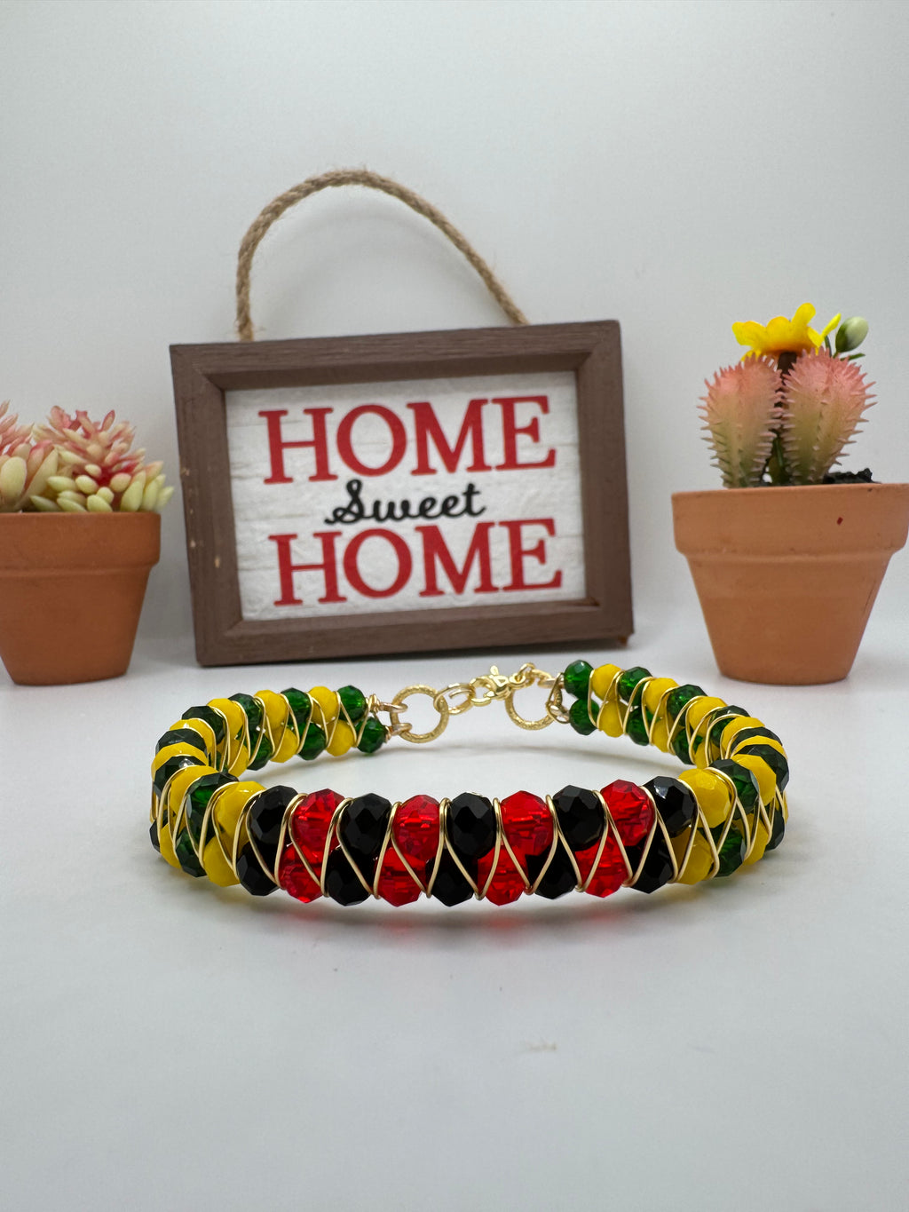 Idde laminato di Orula con Eleggua