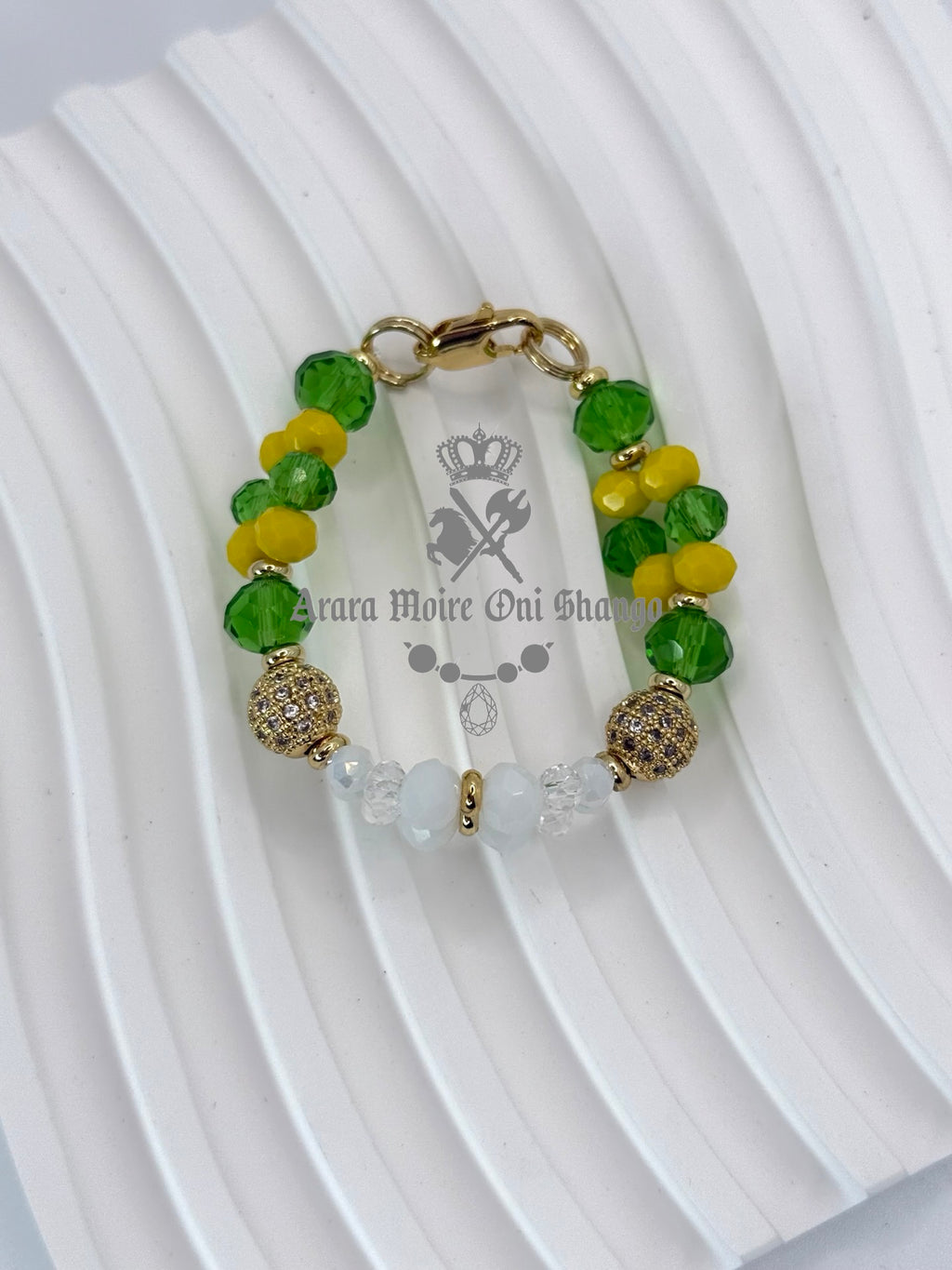 Idde de Orula con Obatala