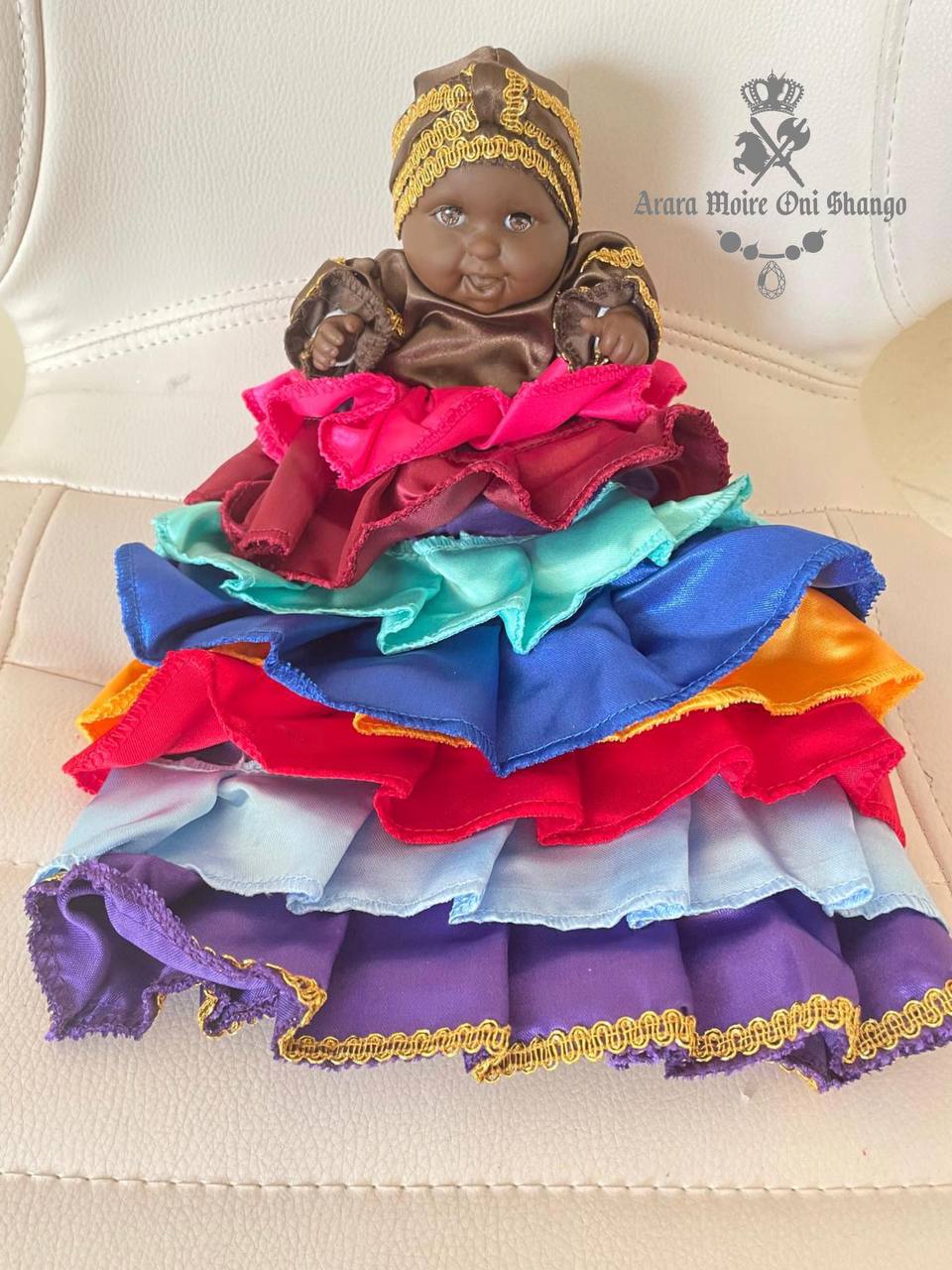 Muñeca espiritual de goma 7 pulgadas