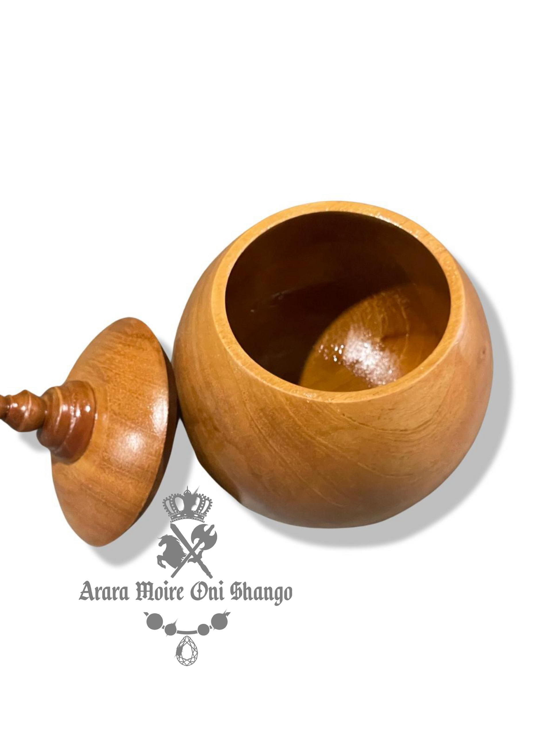 Lebrillo de Orula (Iwo Fakan para Hombre, Ikofa fun para mujer) mano de Orula cofre de orula, sopera de orula