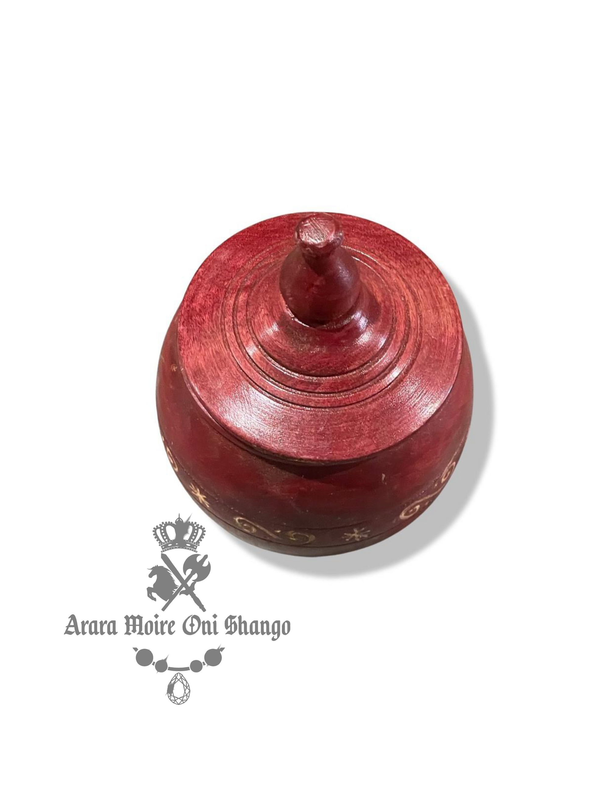 Lebrillo de Orula (Iwo Fakan para Hombre, Ikofa fun para mujer) mano de Orula cofre de orula, sopera de orula