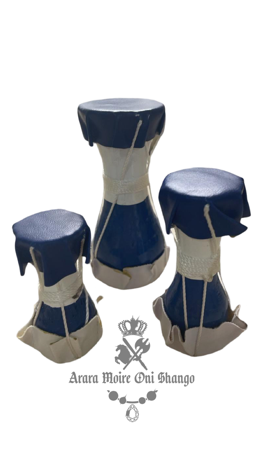 Juego de 3 Tambores 2.5", 3.5", 4"