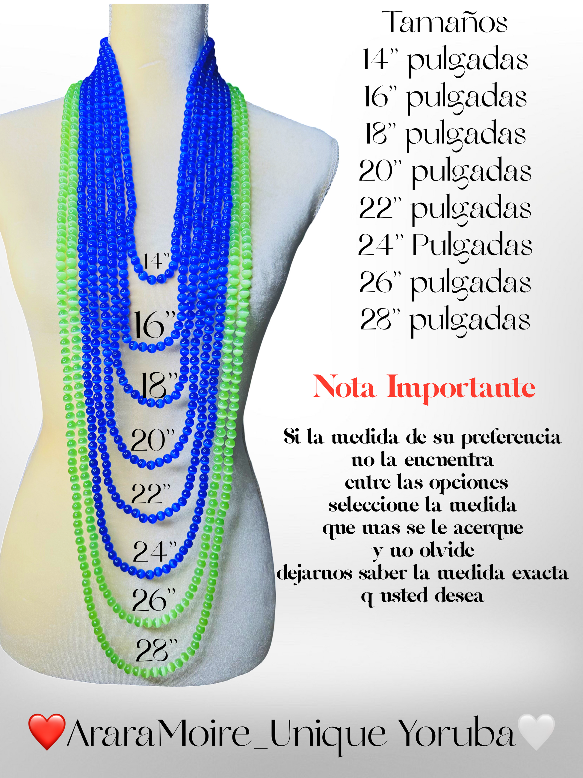 Collar de Cabecera de Oduduwa Aguema
